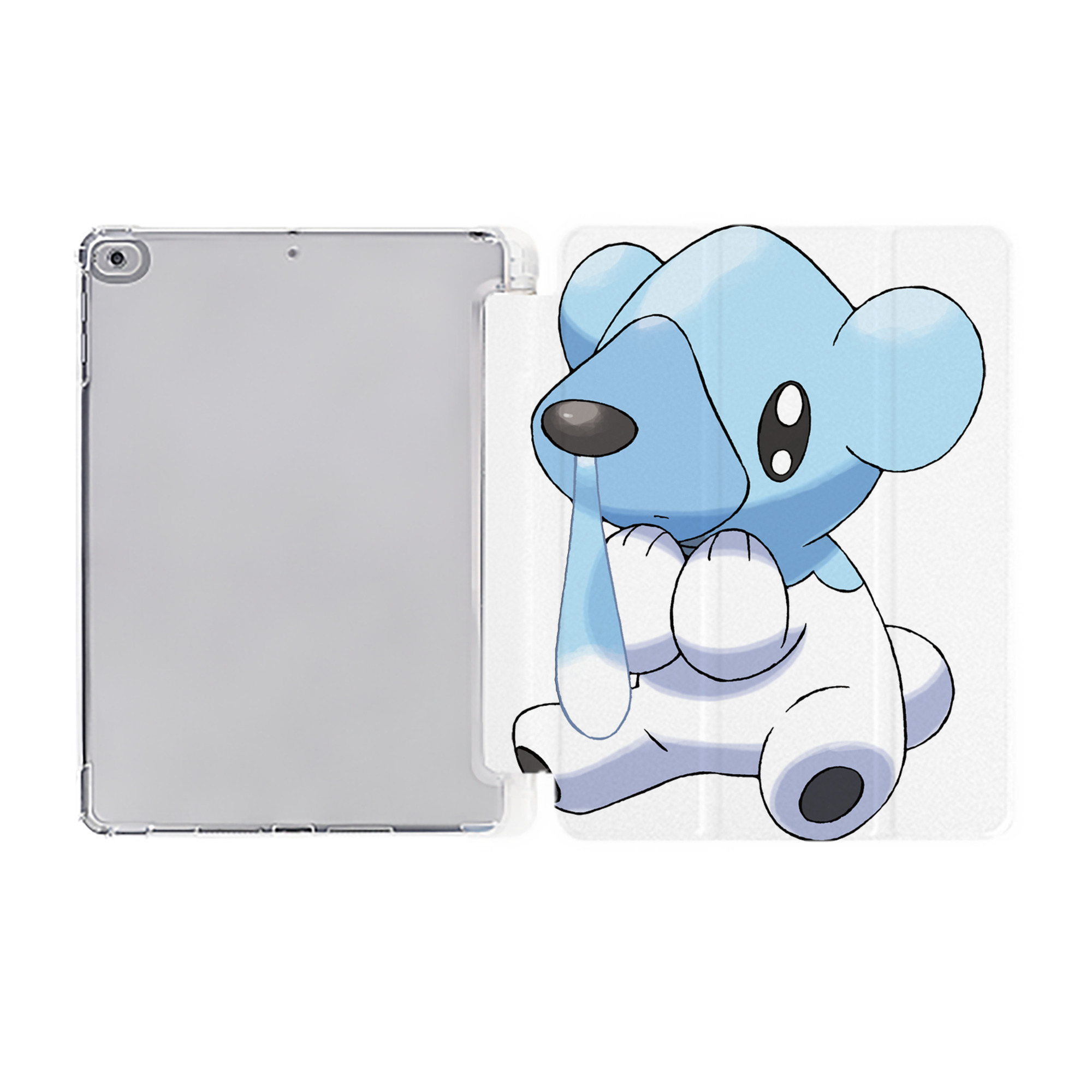（画像用） ポケットモンスター Pokémon IPad ケース ペン収納付き 三つ折りスタンド PUレザー×シリコン 対応機種9.5/10.5/10.9インチ